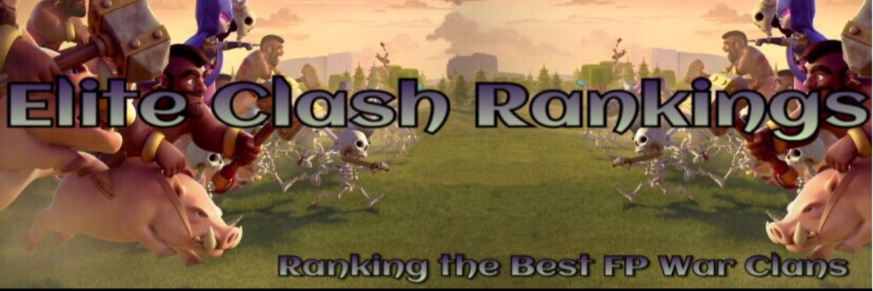 Elite Clash Rankings banner
