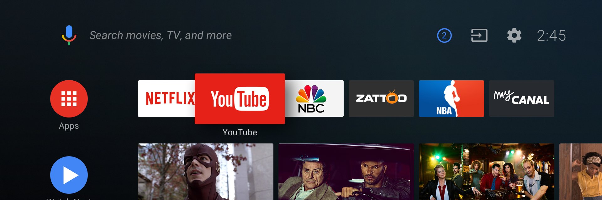 Android TV Guide banner