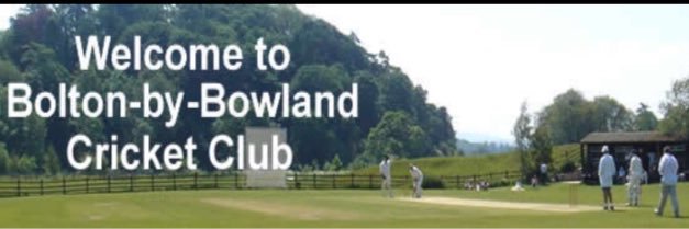 Bolton By Bowland CC banner