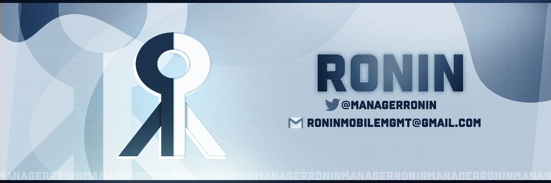 Rahul 'Ronin' Sunil banner