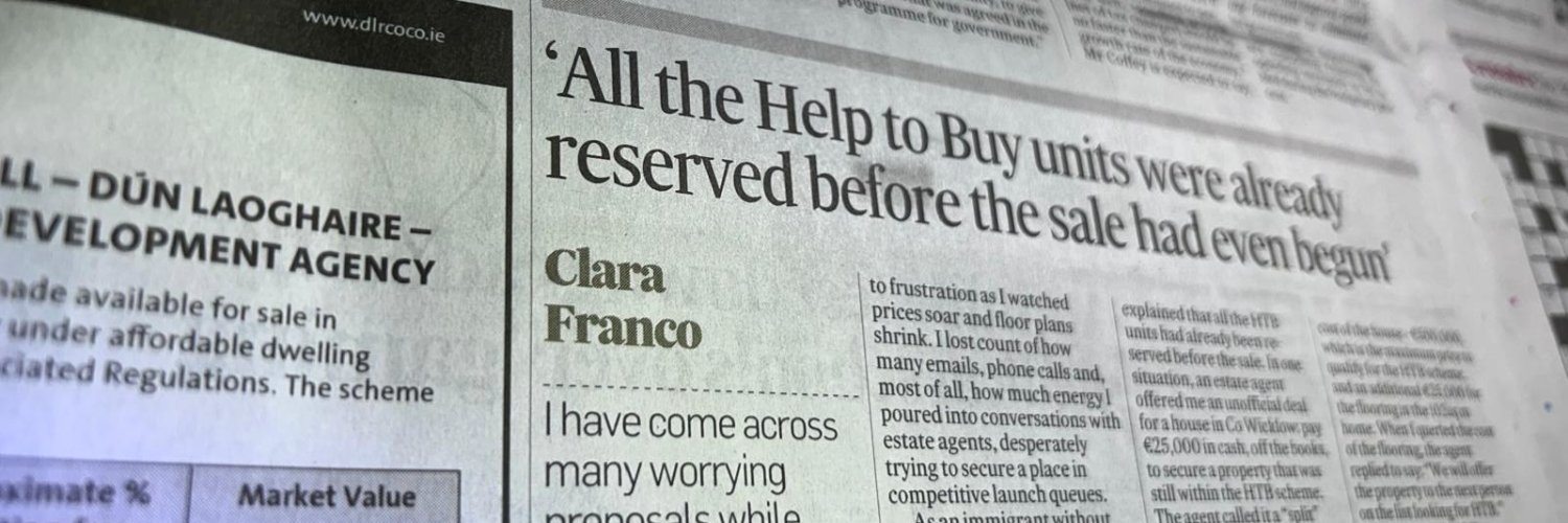 aClaraFranco's profile banner image