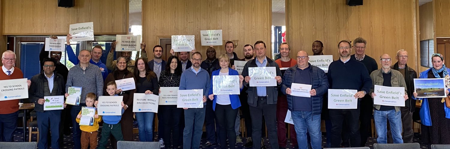 Enfield North Conservatives banner