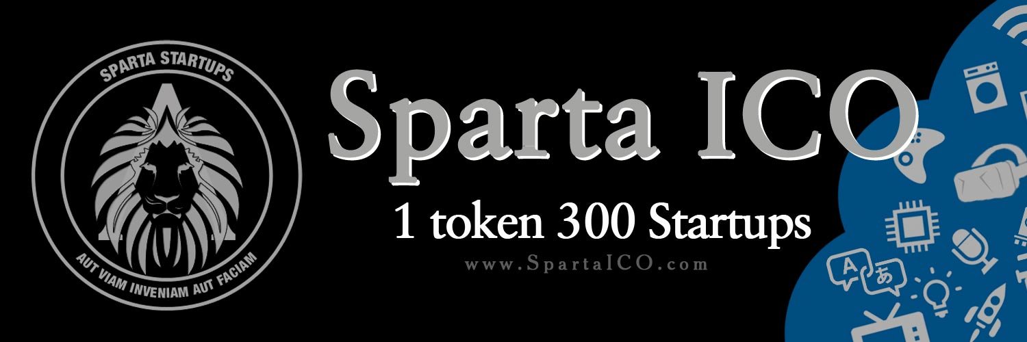 Sparta ICO banner