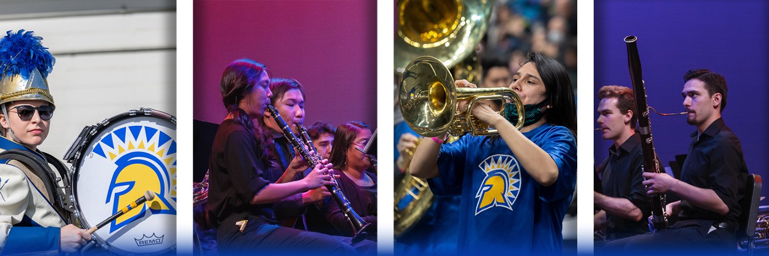 SJSU Bands banner