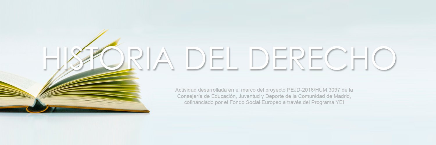Historia del Derecho banner