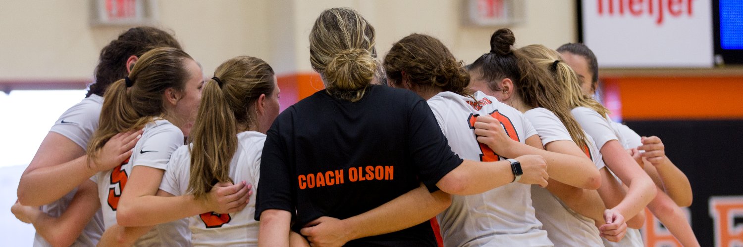 Coach Olson's banner