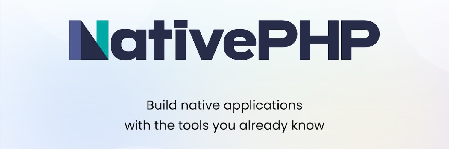 NativePHP's banner