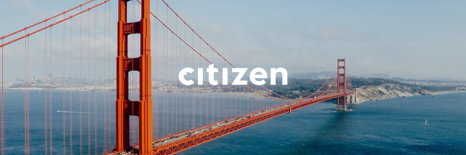 Citizen San Francisco Bay Area banner
