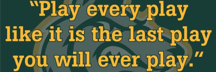 Coyote Football's banner