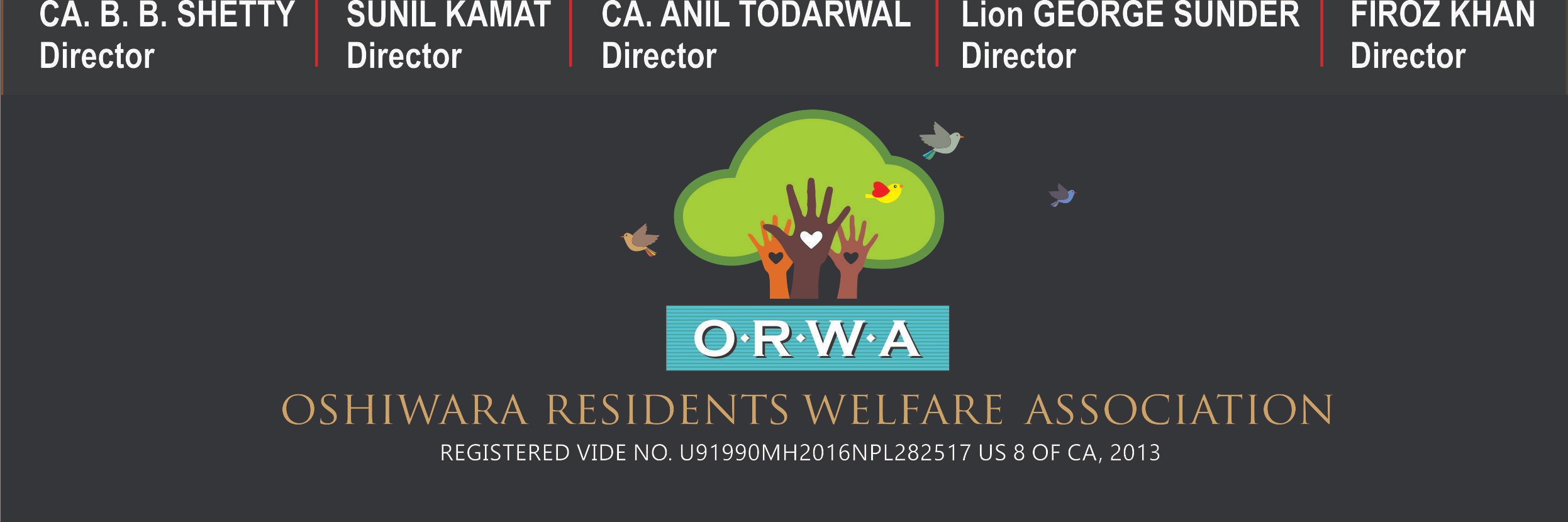OSHIWARA RESIDENT WELFARE ASSOCIATION banner
