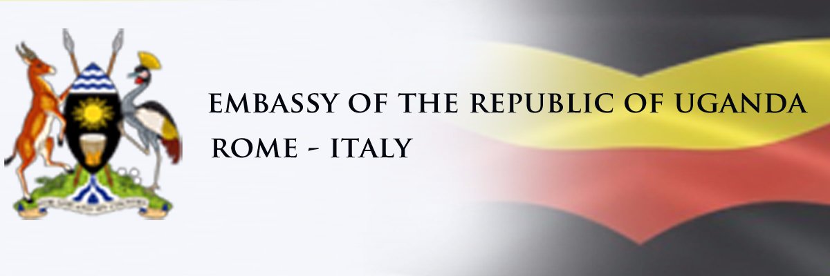 Uganda Embassy Rome banner