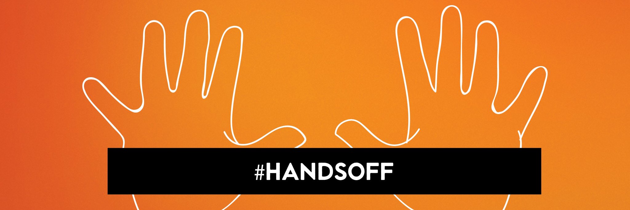 HANDSOFF banner