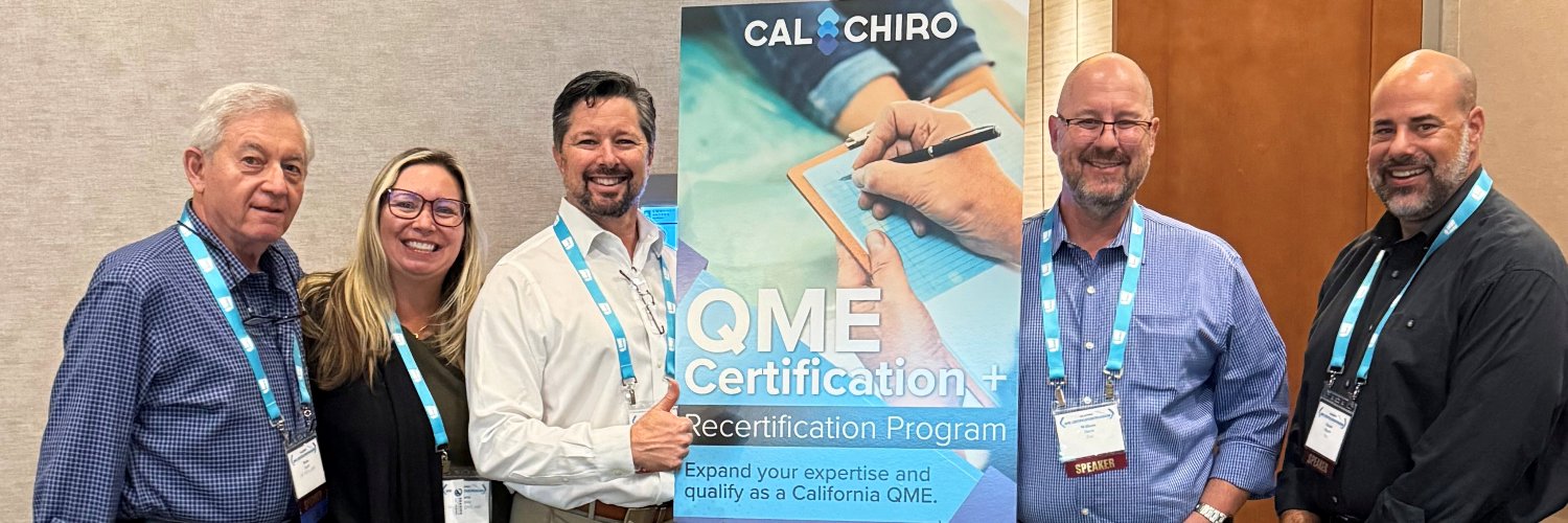 California Chiropractic Association banner