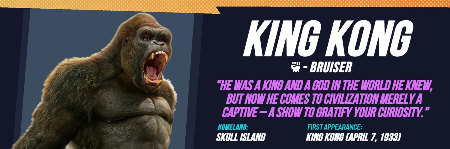 King Kong For MVS 👑🦍 banner