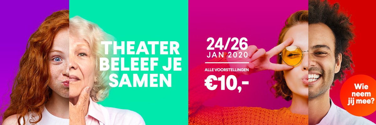 Nationaal Theaterweekend banner