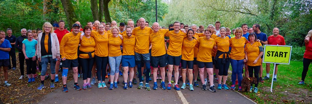 Rickmansworth parkrun banner