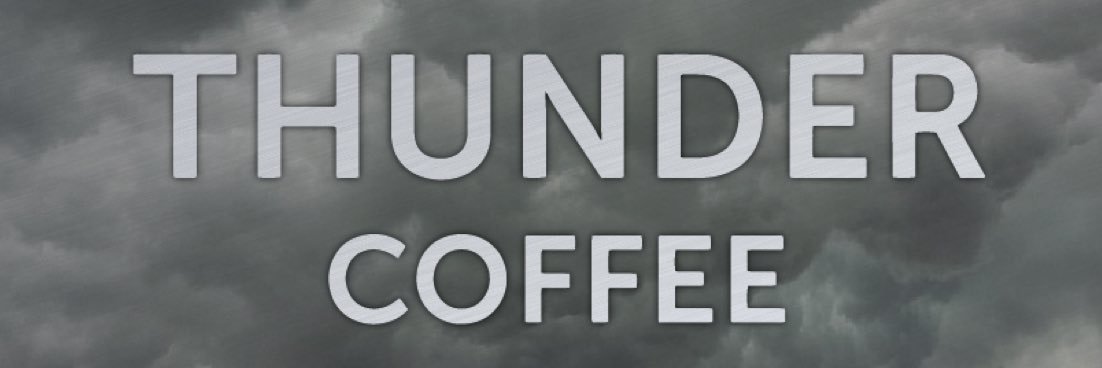 Thunder Coffee banner