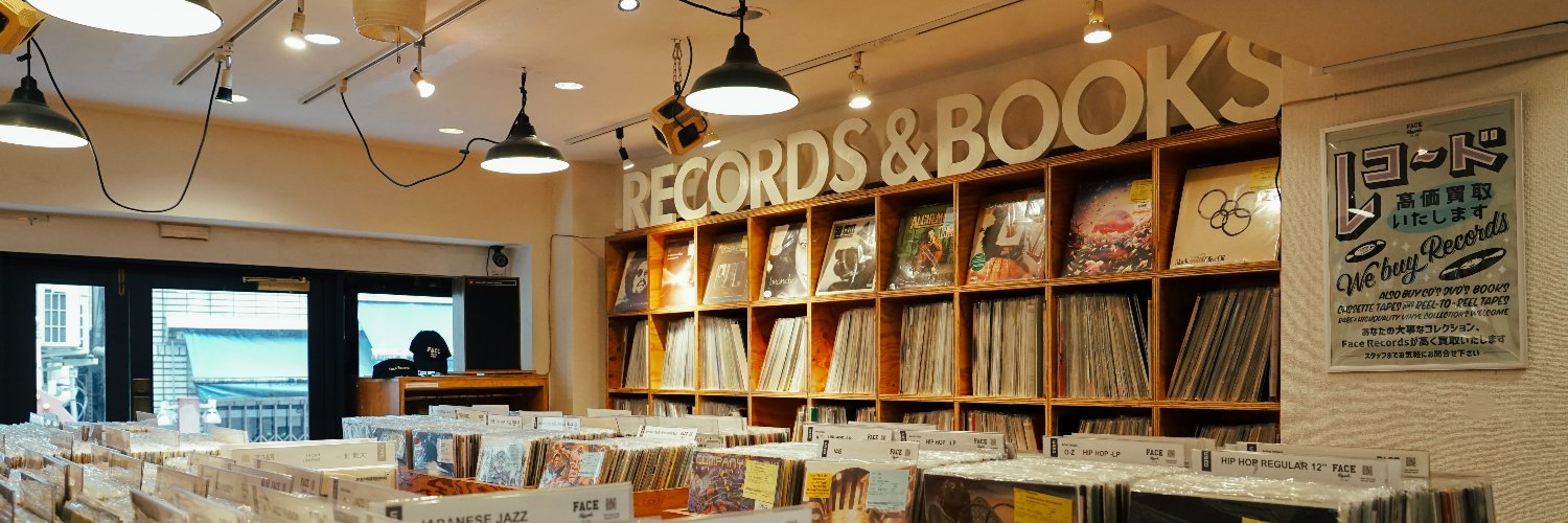Face Records SHIBUYA／フェイスレコード 渋谷店 banner