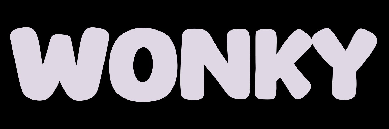 Twitter banner for @wonky