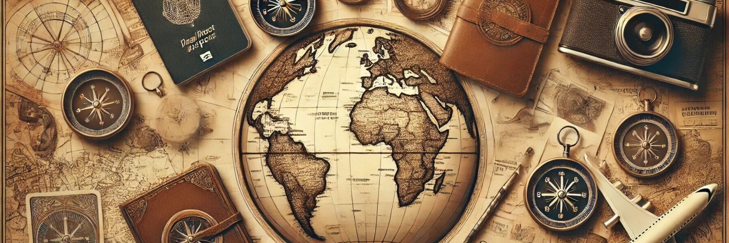 Travelbinger 🌎🧳✈️⛵️ banner