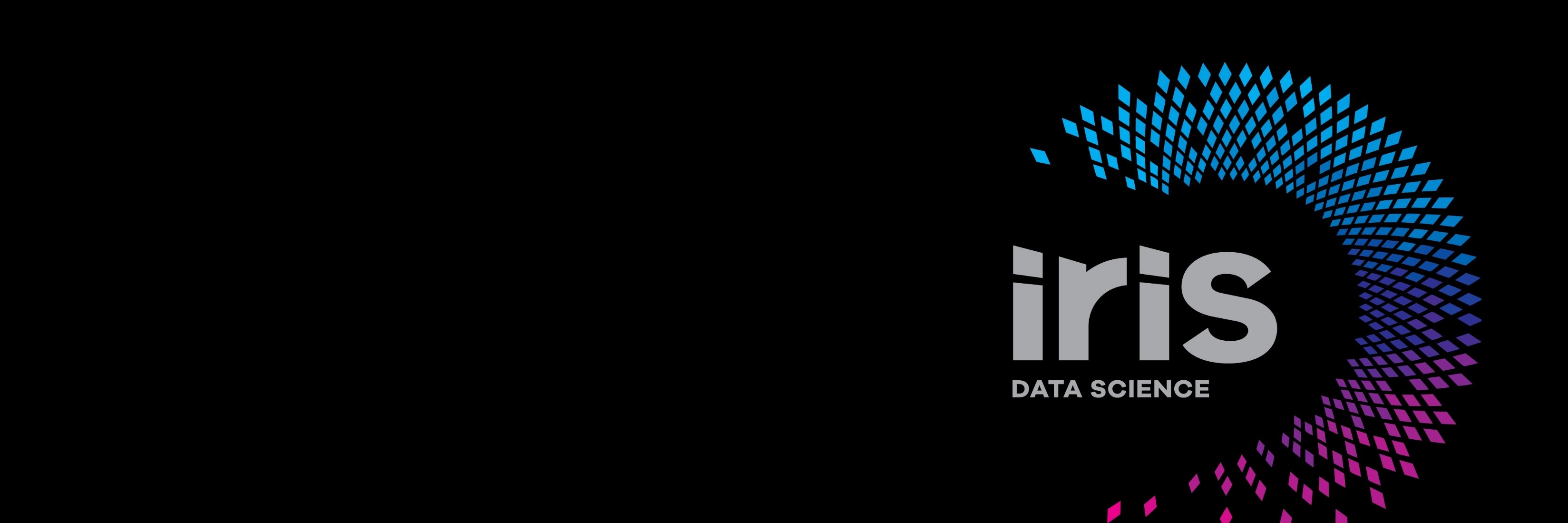 Iris data science banner