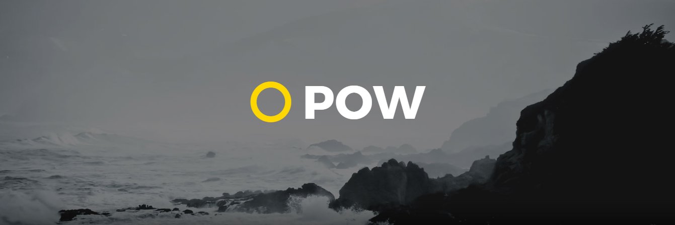 POW banner