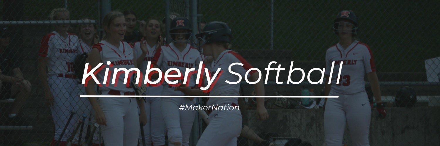Kimberly Softball banner