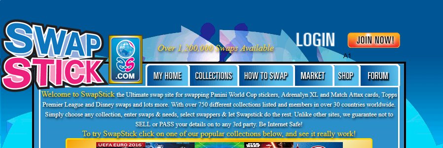 swapstickdotcom's profile banner image