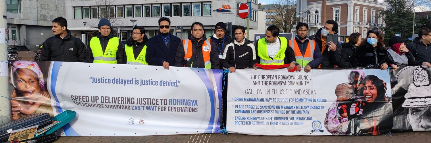 EU ROHINGYA COUNCIL banner