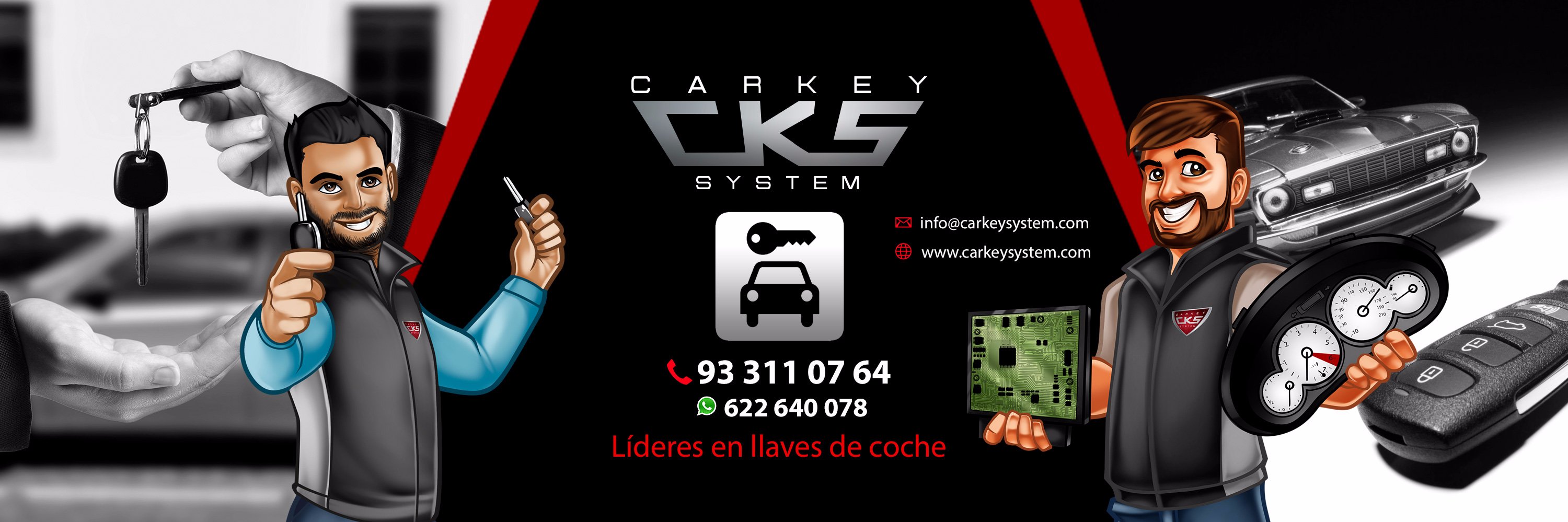 Car Key System banner