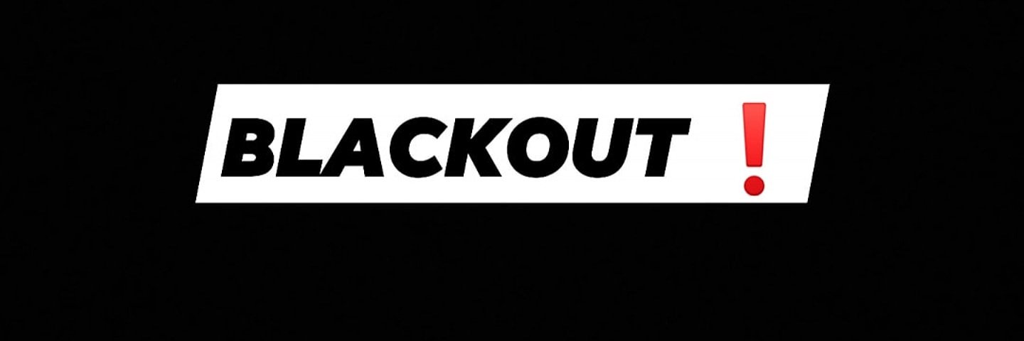 BLACKOUT ❗ banner