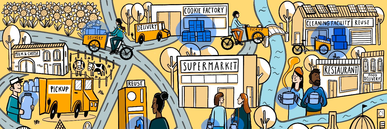 Rethink Plastic banner