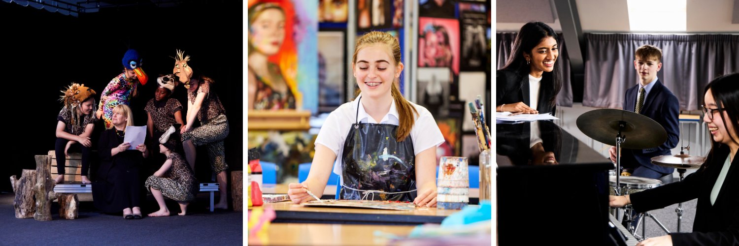 Hill House School - The Arts banner