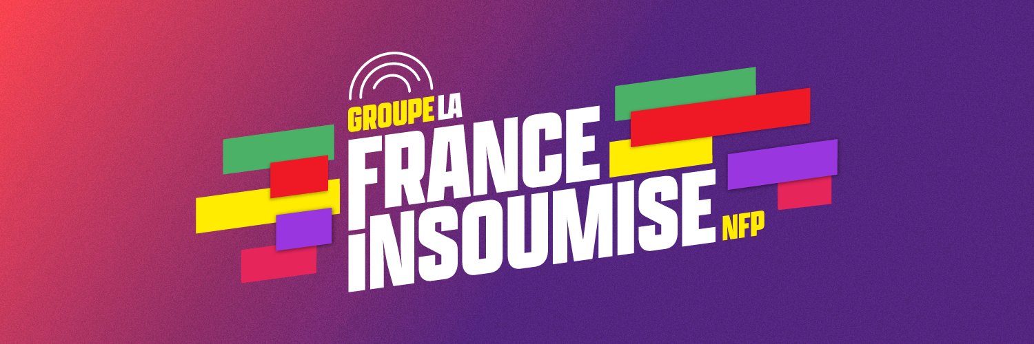 La France Insoumise #NFP à l'Assemblée's banner