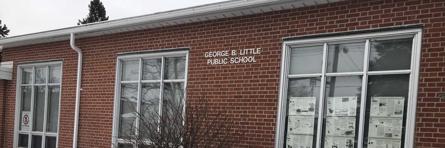 George B. Little Public School banner