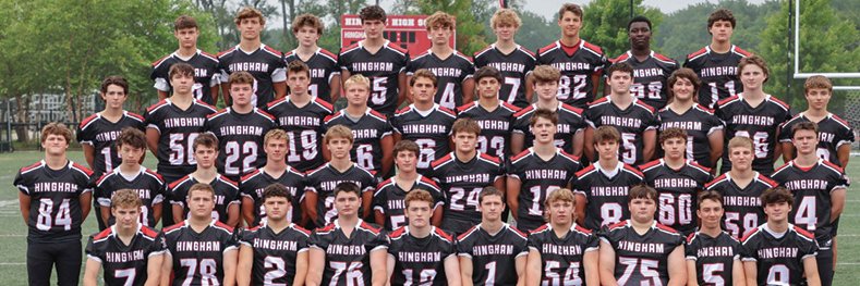 Hingham High Football banner