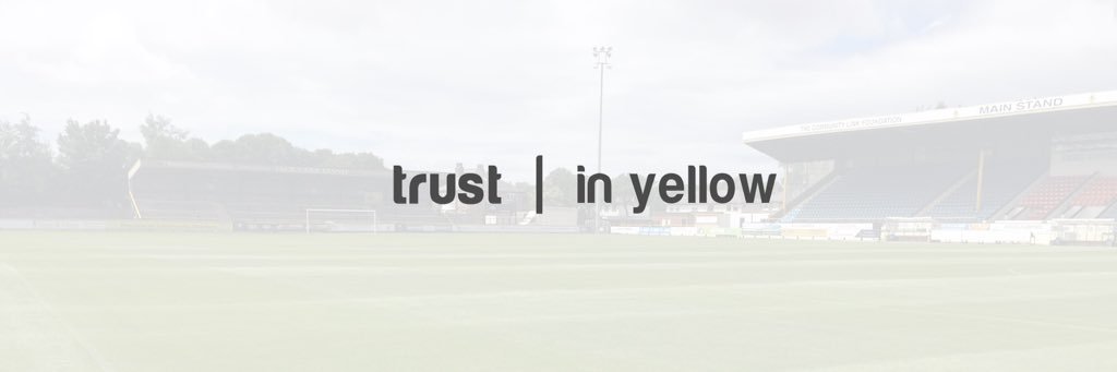 Trust in Yellow banner