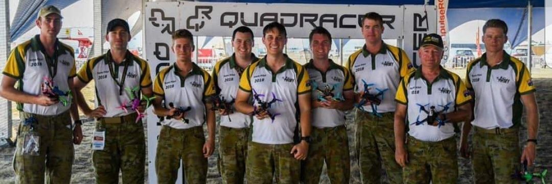 #AusArmy #DroneRacing Team (Friends of)'s banner