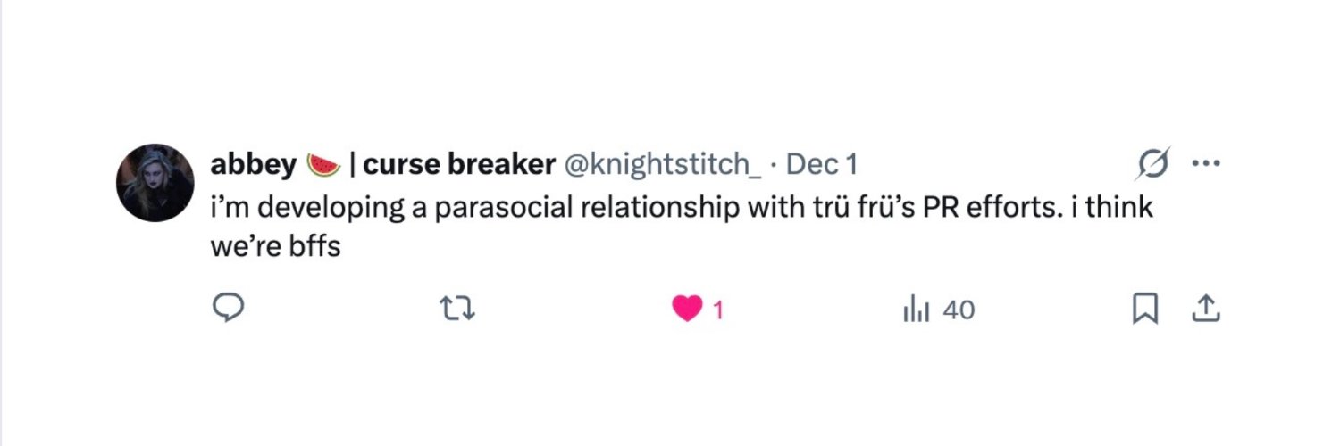 trü frü banner