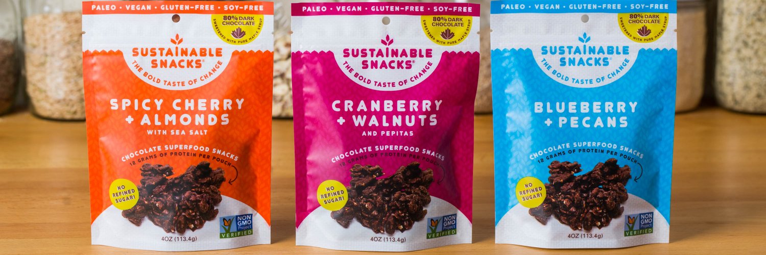 Sustainable Snacks Profile Banner