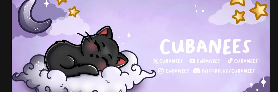 ☆ ℂ𝕦𝕓𝕒𝕟𝕖𝕖𝕤 ☆ ᵐᵉᵒʷ ᵐᵉᵒʷ ᵖᵘʳʳ YouTube Partner banner