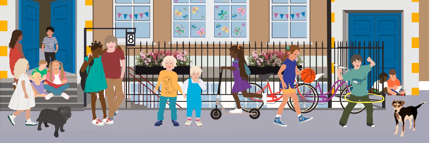 Dallington School banner