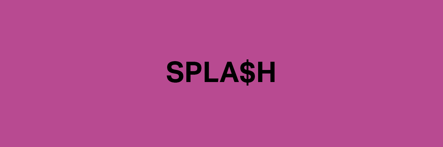 Splash Podcast banner