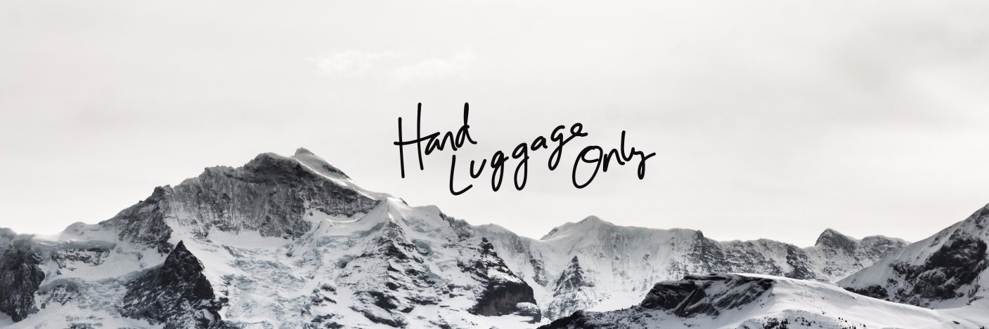 Hand Luggage Only banner