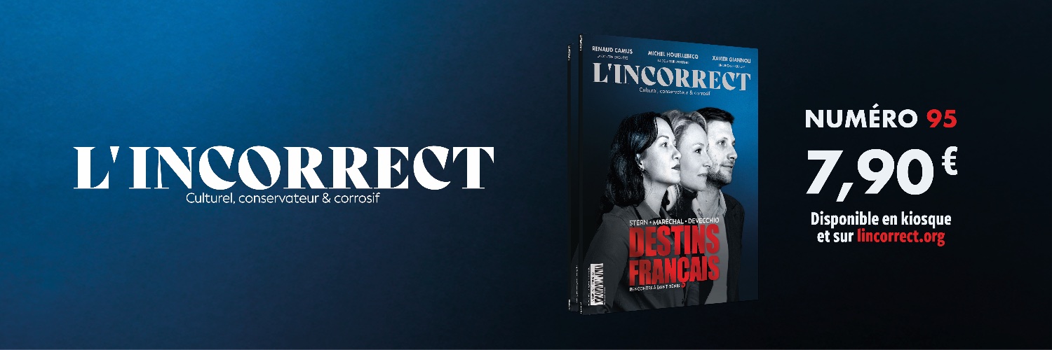 L'Incorrect banner