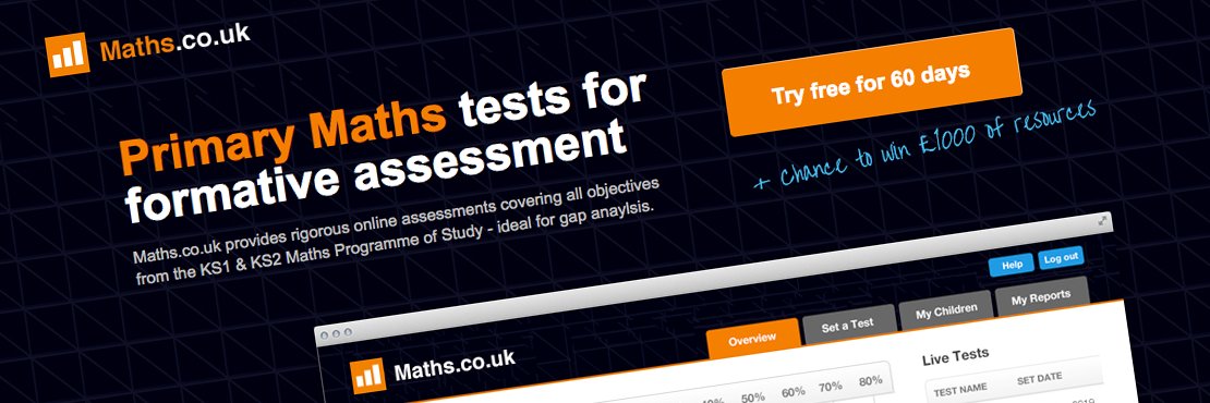Maths.co.uk banner