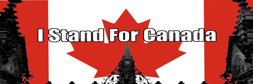 Canadian anti Trump, poiLIEvre, Moe, Ford & Smith's banner