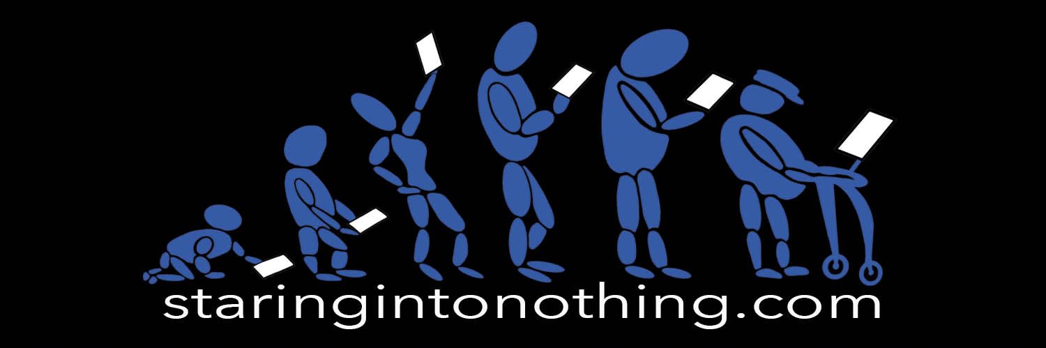 STARING INTO nothing? banner