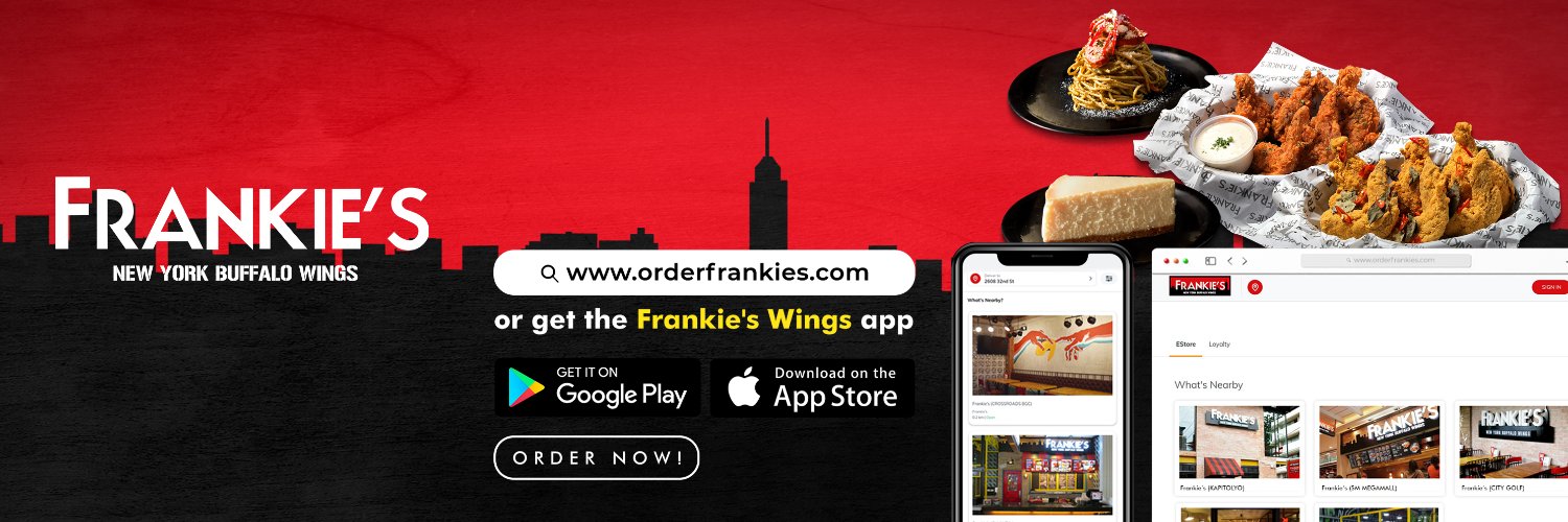 Frankie's NY Wings banner