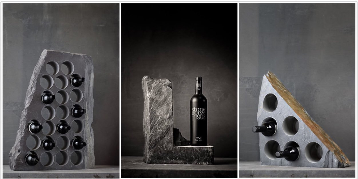 slate wine racks banner